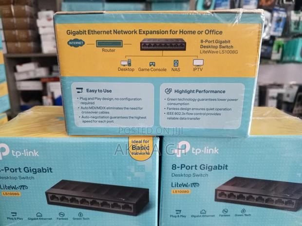 Tp-Link 8 Port Gigabit Desktop Switch Ls1008g · Photo 4