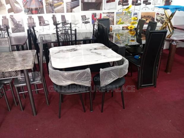Mini Marble Dinning Table With Chair · Photo 4