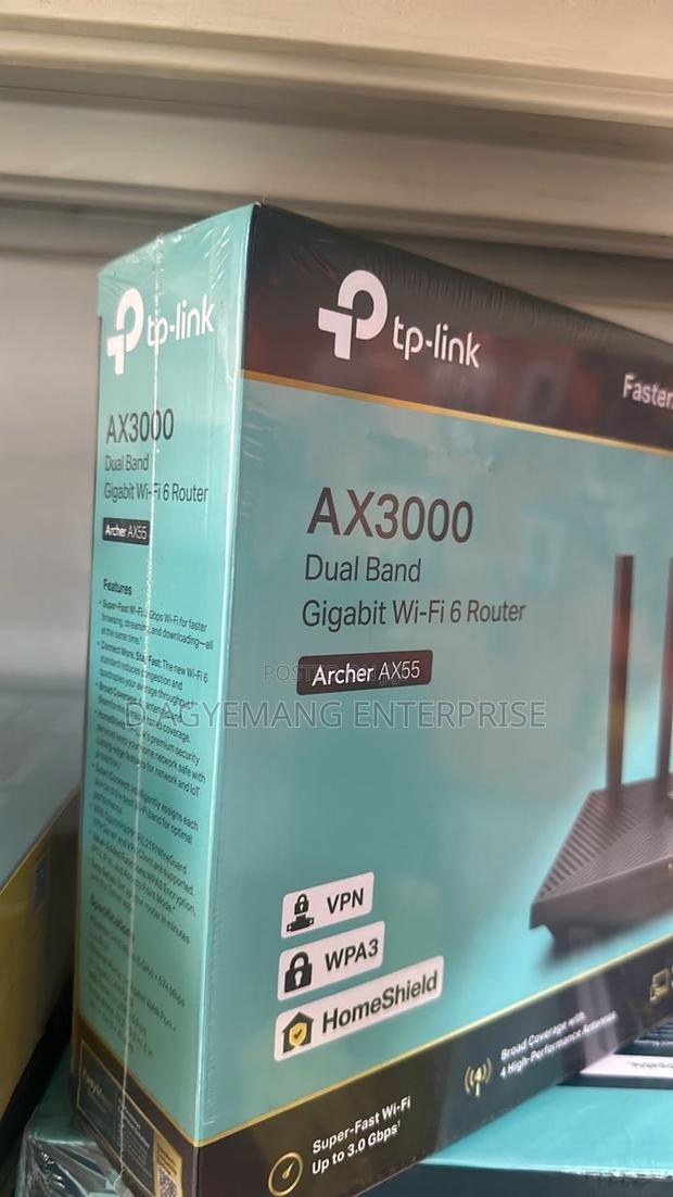 Tp Link Ax3000 Dual Band Gigabit Wi-fi 6 Router · Photo 4