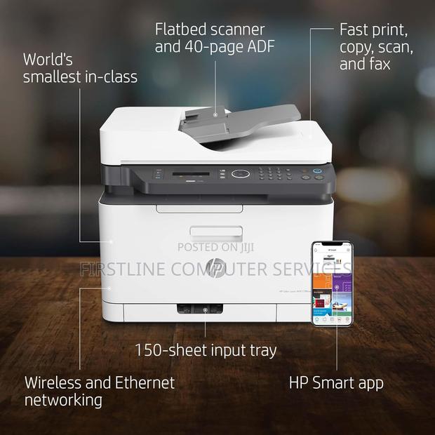Hp Laserjet 179fnw Colour Wireless Multifunction Printer Wit photo 4