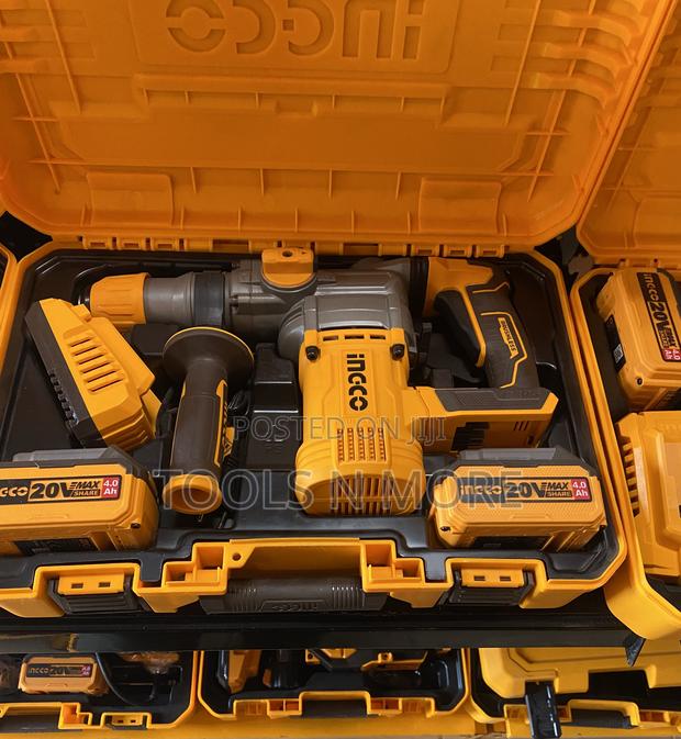Ingco Cordless Rotary Hammer Set 28mm 20v · Photo 4