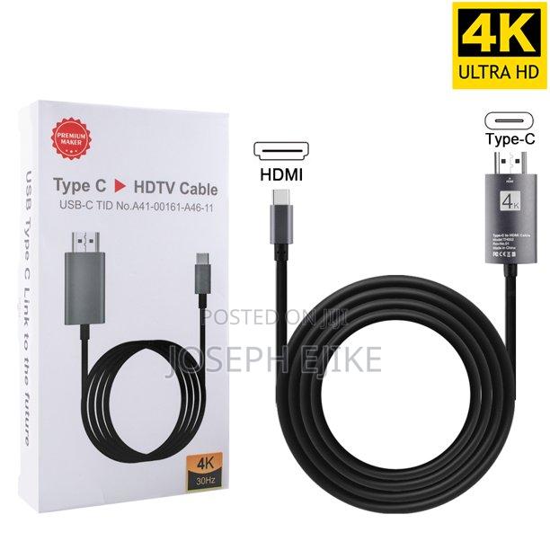 USB -C Type C to HDTV Cable
