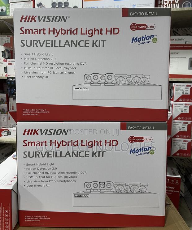 Hikvision 8CH Kit or Complete Full Color With Audio 2024 · Photo 4