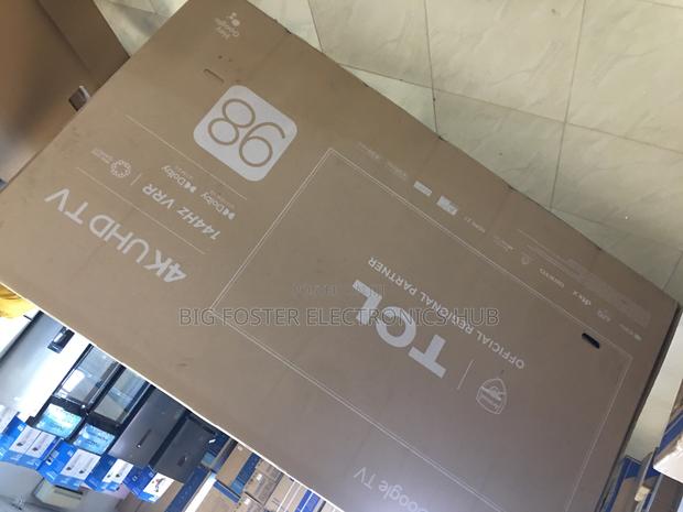 TCL , 98 Big Screen, Games Master Smart Android HDR photo 2