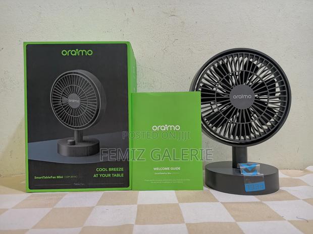 Oraimo Smart Table Fan 5w Table Fan photo 3