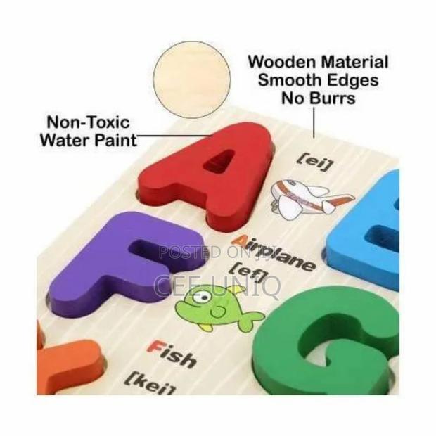 Alphabet Wooden Board · Photo 3