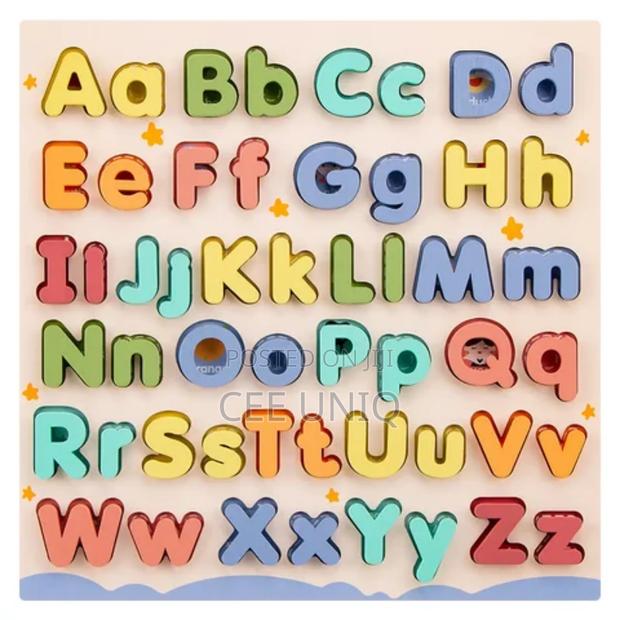 Alphabet Wooden Puzzle Mat · Photo 2