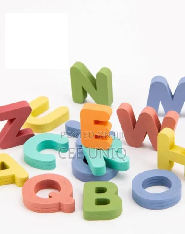Alphabet Wooden Puzzle Mat · Photo 3