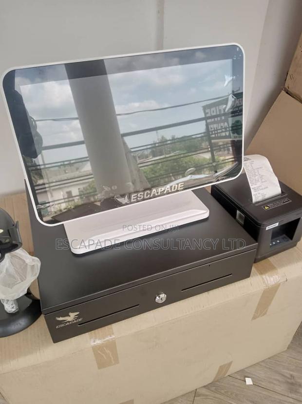 I3, 128gb Ssd, 8gb RAM Escapade Pos Computer Single Screen photo 2