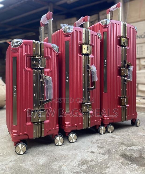 Original Jony 3set Zipless Aluminum Trunk Suitcase · Photo 3