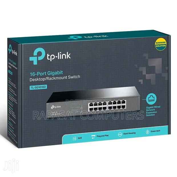 Newly Arrived Tp-Link 16-Port Tl-Sg1016d Gigabit Switch · Photo 2