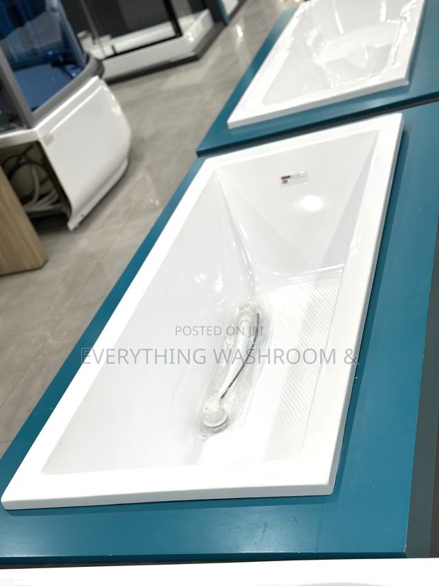 Straight Bathtub Heavy Bathtub Shower Pool European · Photo 4