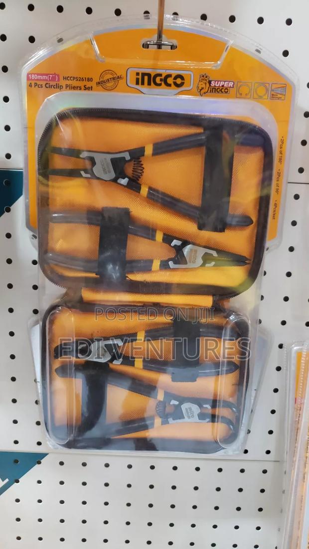 Ingco 4 Pieces Set Circlip Pliers Hccps26180 · Photo 2