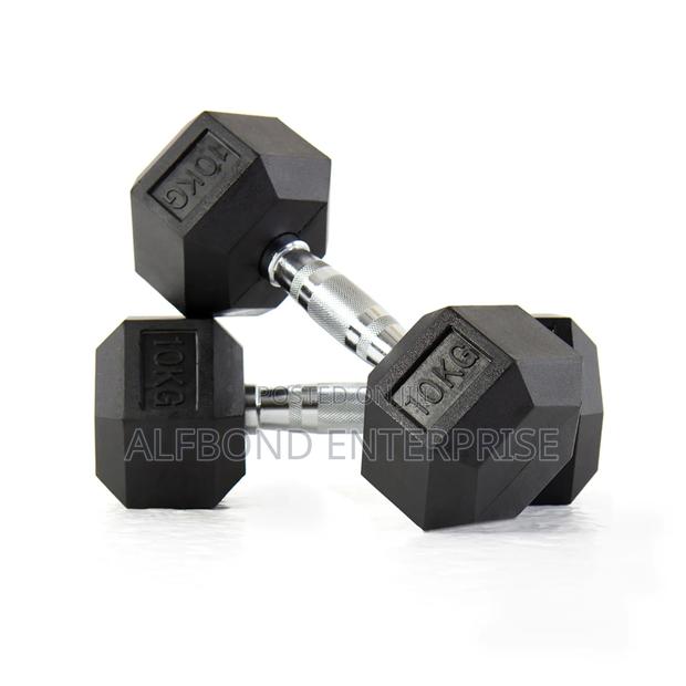 10kg X2 Hex Dumbbells · Photo 2