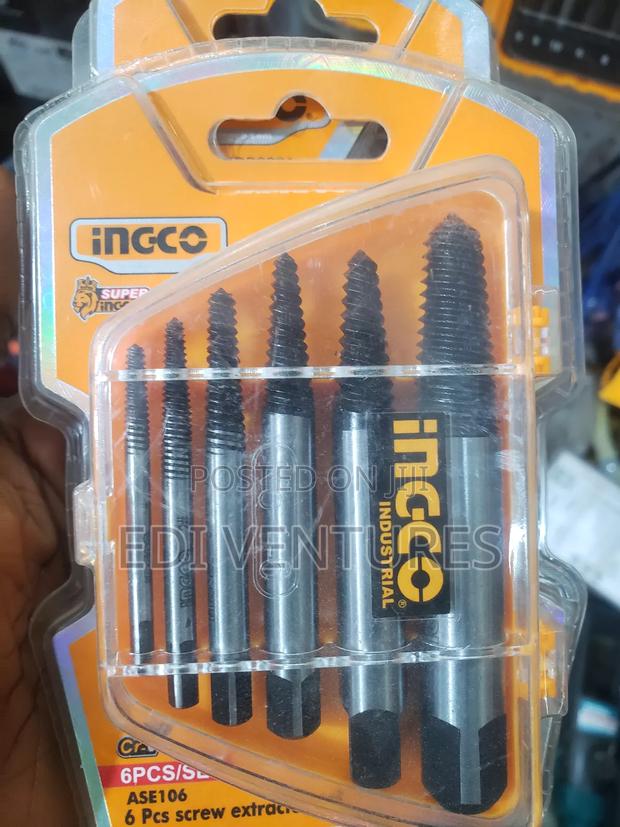 Ingco 6 Pieces Screw Extractor Set · Photo 4