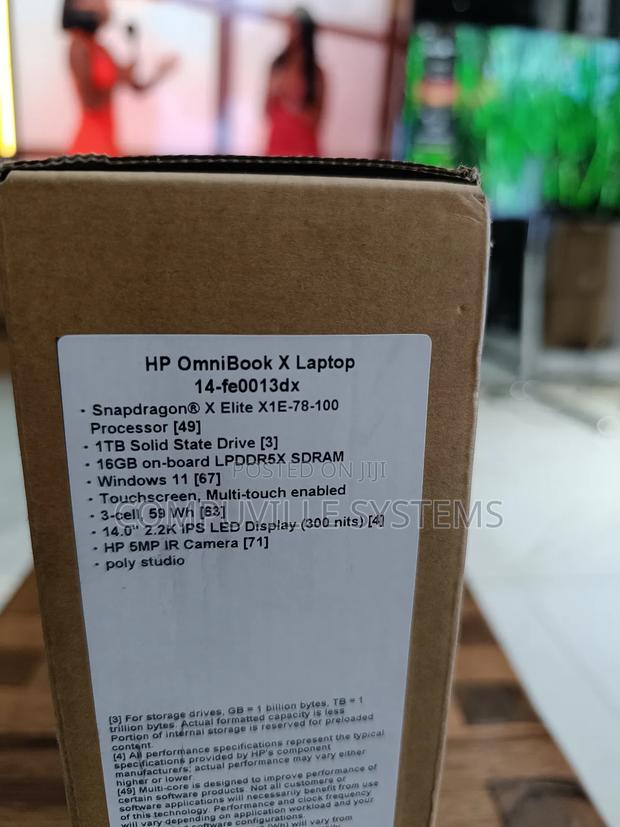 New Laptop HP Envy Ultrabook 6 16GB SSD 1T · Photo 3