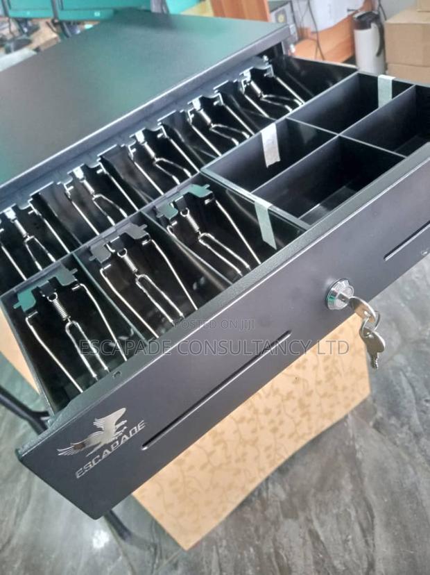 Cash Drawer Electronic 8 Bills , 4 Coins (Esc) Xmas Promo photo 3