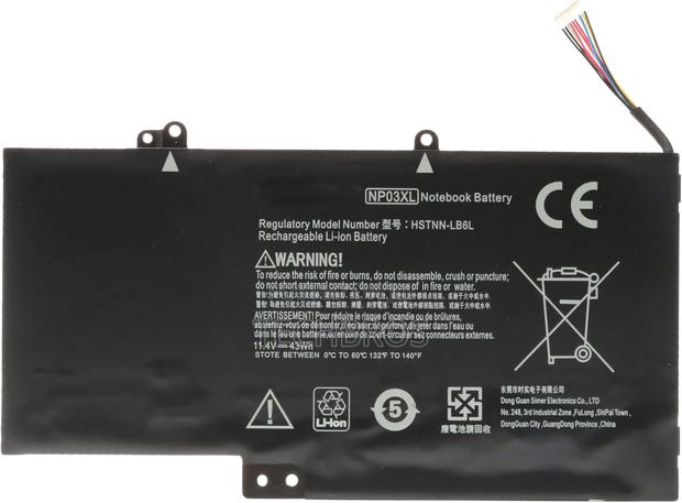 Original HP Battery Pavilion X360 13 and Envy 15 -NP03XL · Photo 3