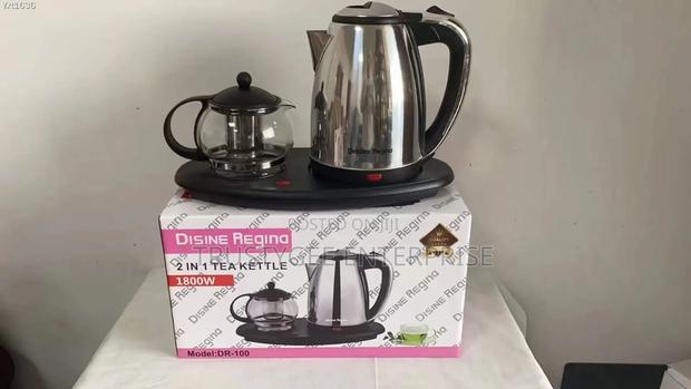 2in1 Kettle With Tea Pot photo 2