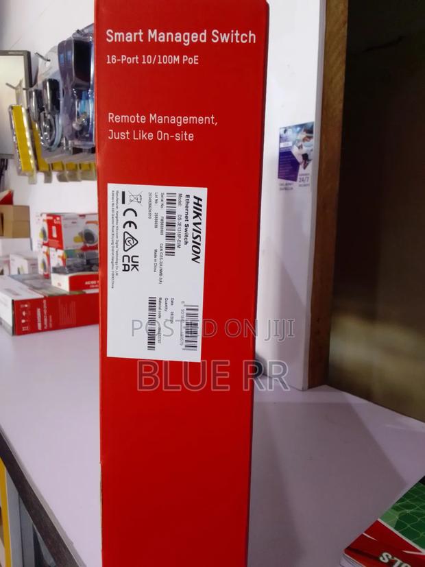 16-Port Poe Switch Hikvision photo 2