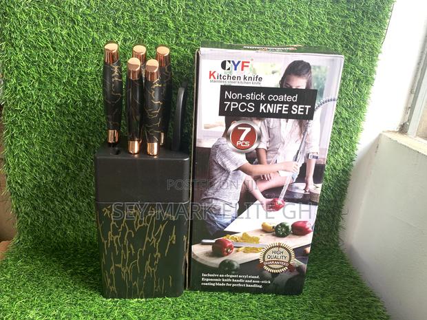 7pcs Non Stick Coated Knife Set · Photo 4