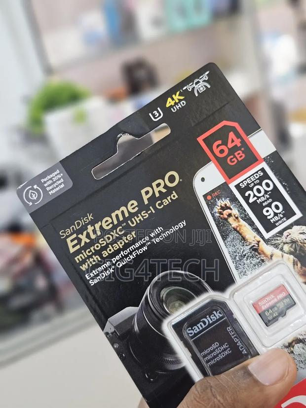 Sandisk Extreme Pro 64gb 200mbps Micro Sd Card · Photo 4