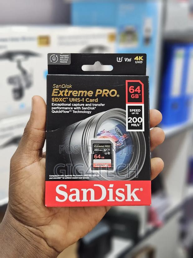 Sandisk Extreme Pro 64gb 170mbps Sd Card · Photo 3