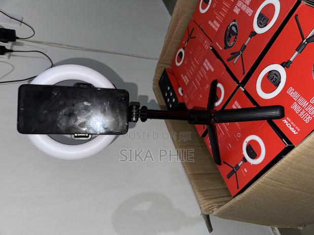 Selfie Ring Light, Tripod With Charger and Battery photo 3
