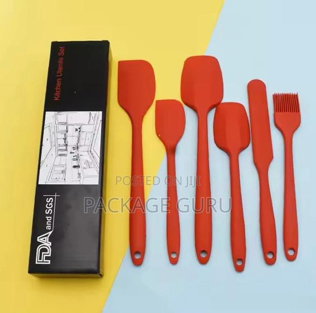 6 Set Silicone Spatula photo 5