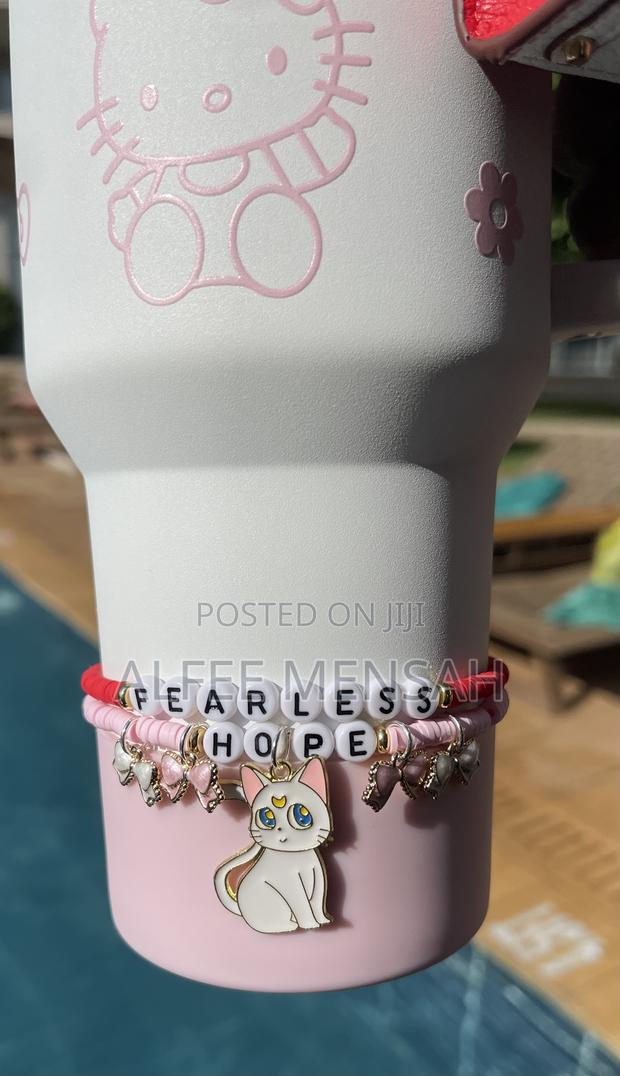 White Stanley Cup Hk 40oz