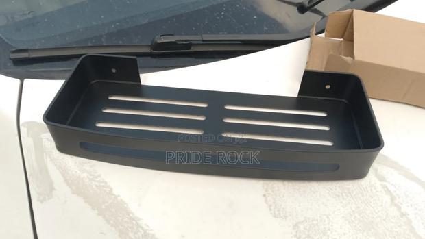 Metal Shelf in Black and Aluminum Color, Mirror Shelf · Photo 3