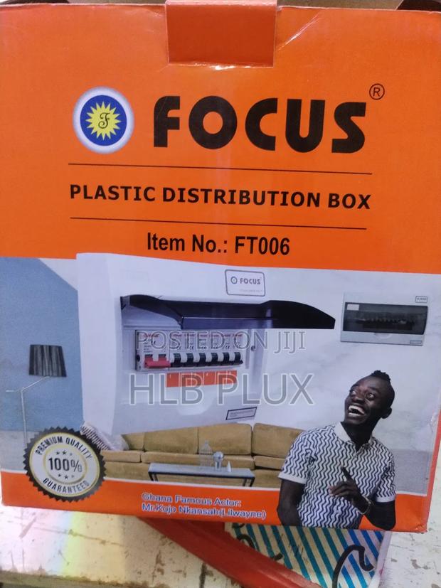 6 Way Main Switch Distribution Board