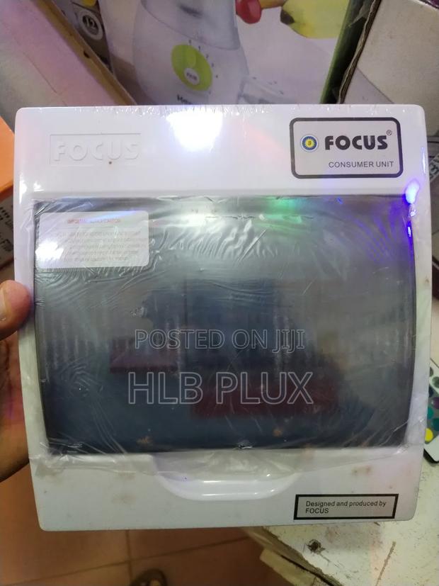 4 Way Main Switch Plastic Distribution Board