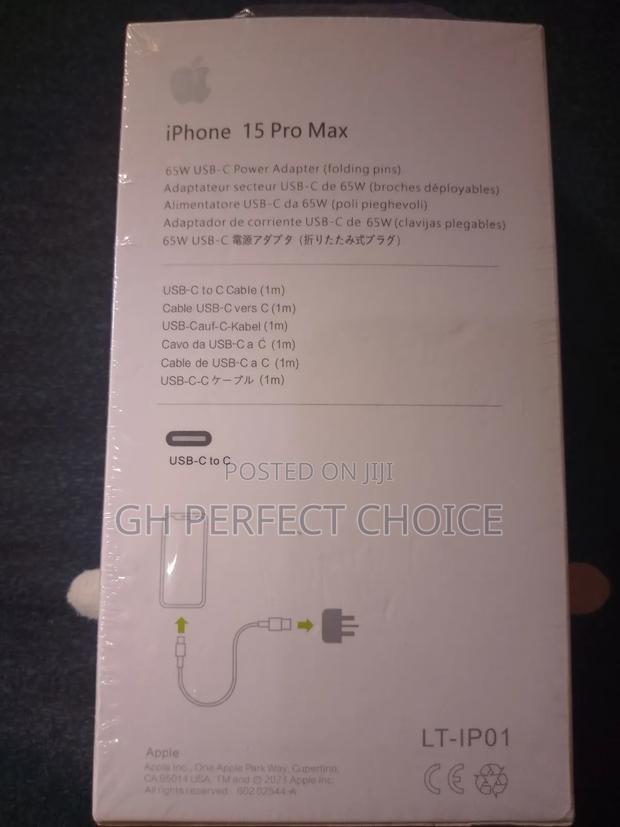 Certified Fast C-C Charger for iPhone 15 Pro Max · Photo 2