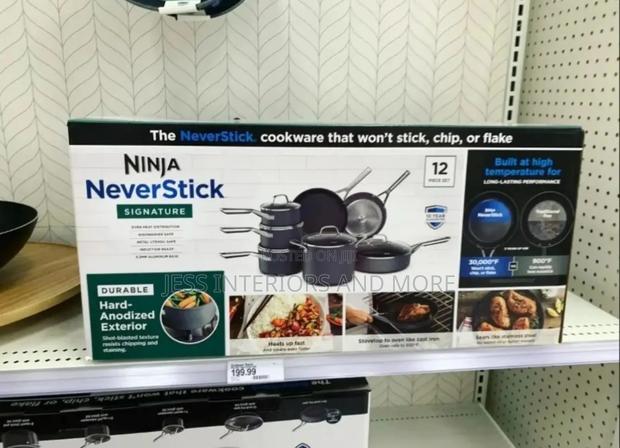 Ninja Neverstick Hard-Anodized Nonstick Cookware Set · Photo 4