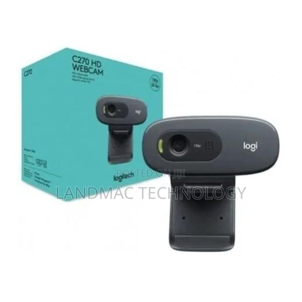 Logitech C270 HD Webcam - Black · Photo 4