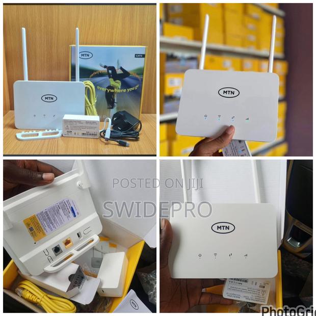 Universal 4G MTN Sim Router + Backup Battery · Photo 4