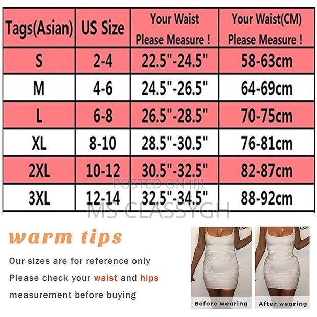 Thong Panties High Waist Tummy Control Slim Underwear Butt L