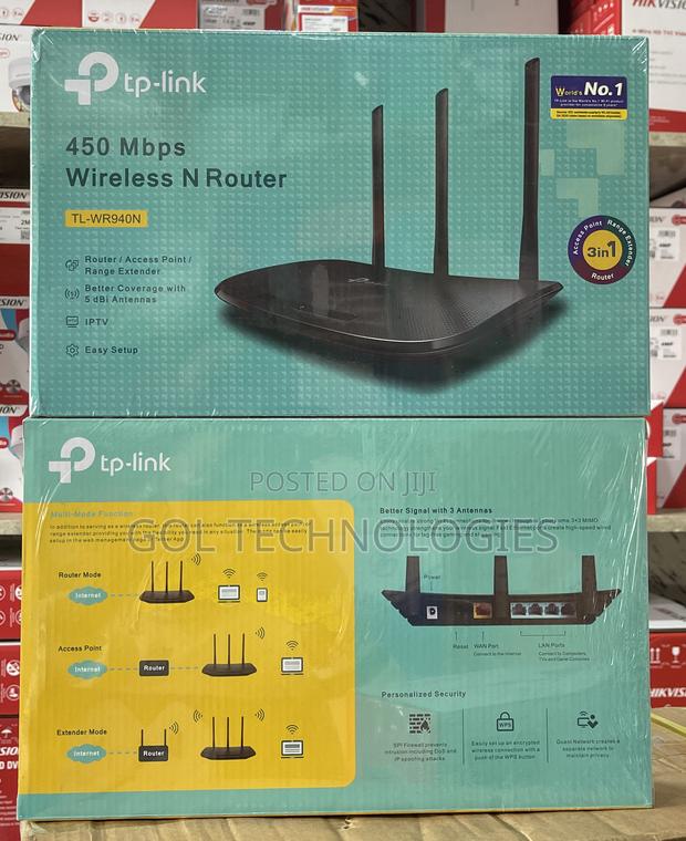 Tp-Link 3in1 Wireless Router 450mbps Router/ Range Extender · Photo 3