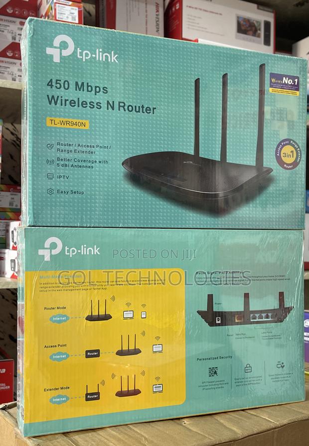 Tp-Link 3in1 Wireless Router 450mbps Router/ Range Extender · Photo 4