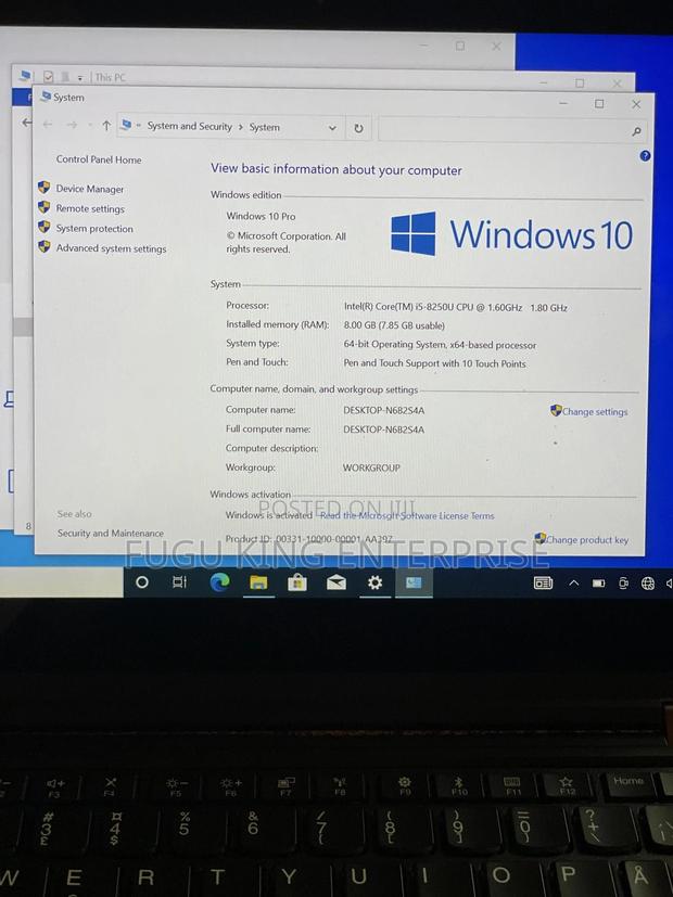 Laptop Lenovo ThinkPad X380 Yoga 8GB Intel Core I5 SSD 256GB photo 4