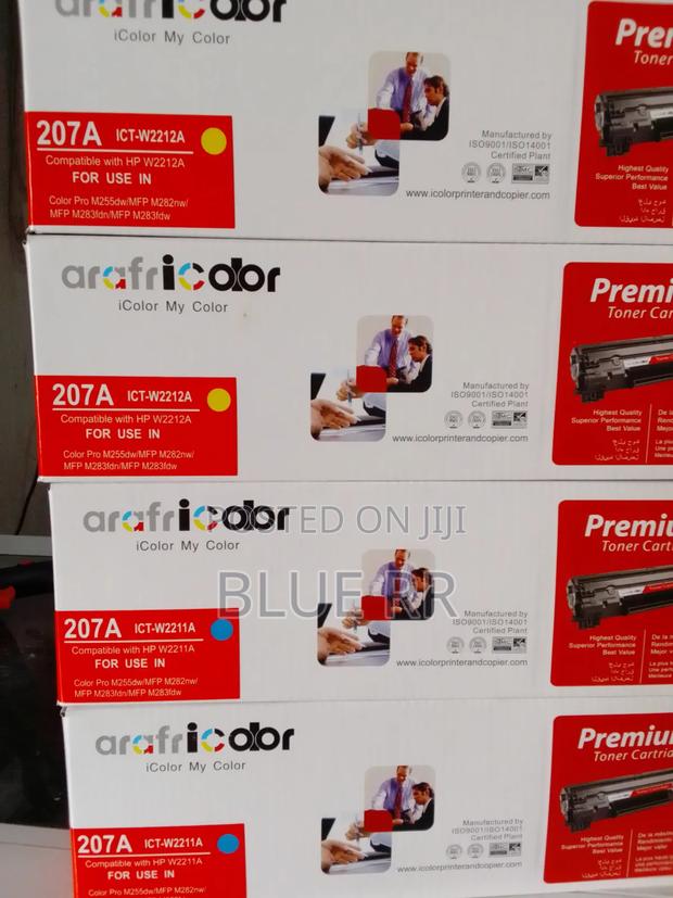 Arafricolor 207A BLK/Yellow/Magenta/Cyan Toner CARTRIDGE photo 2