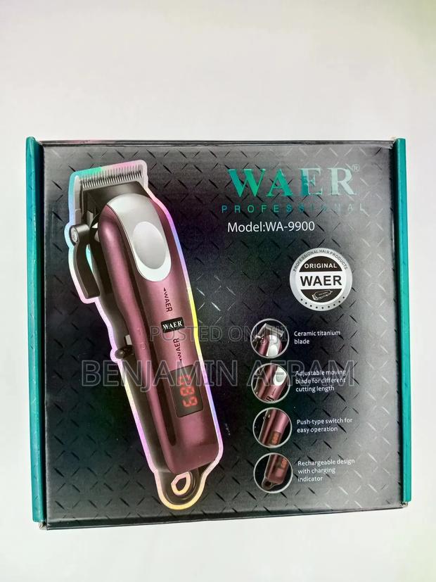 Cordless Rechargeable Hair Clippers/Trimmer WA-9900 · Photo 4