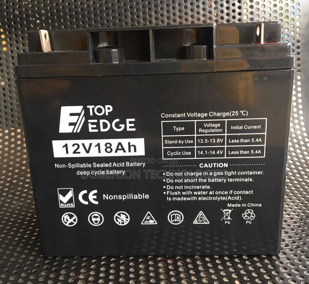 Top Edge 12v/18ahs Battery · Photo 2