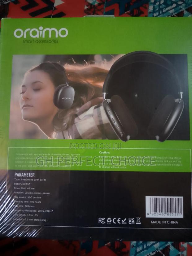 Highest-Quality Oraimo Headset Available photo 2