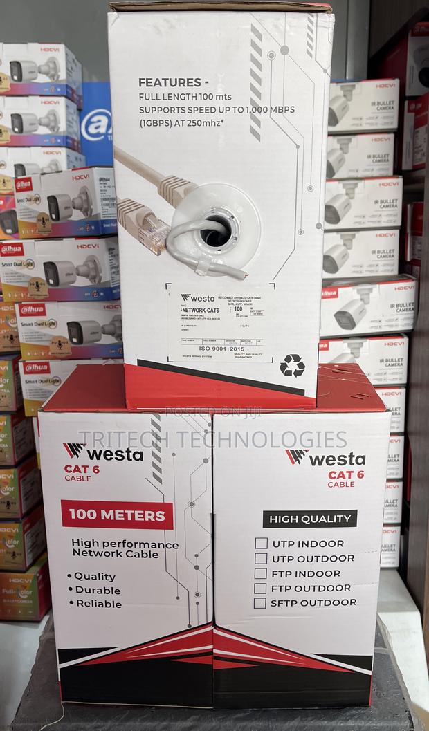 Westa Cat6 Cable 100m Utp · Photo 4