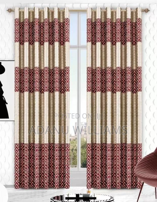 2pcs Cotton Curtains (Rings) · Photo 2