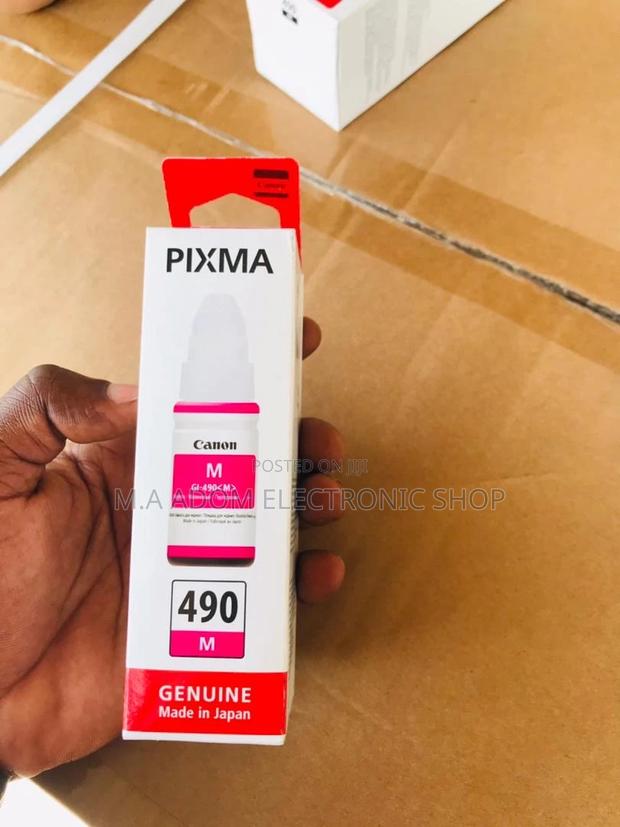 Canon GI-590 Red Ink: Vibrant Color, High Yield · Photo 2