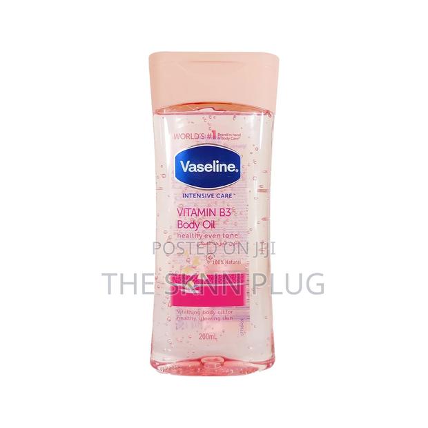 Vaseline Intensive Care Vitamin B3 Body Oil Pink. · Photo 2