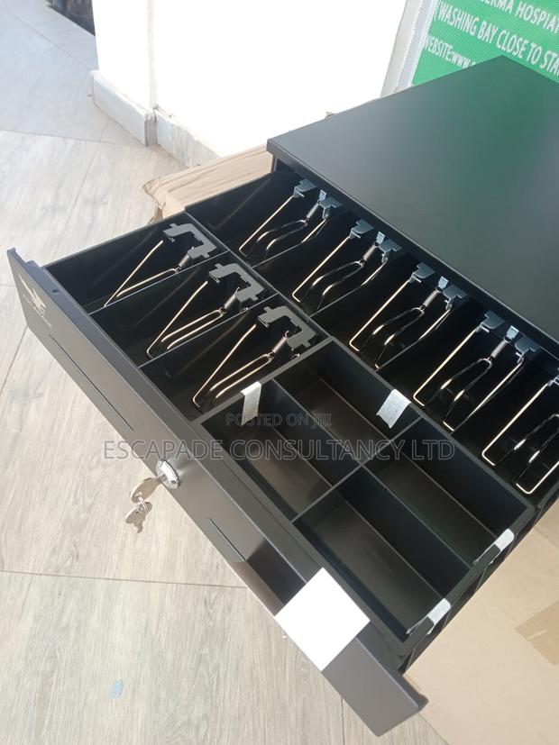 Electronic Cash Drawer (8 Bills 4 Coins Compartment) Esc photo 2